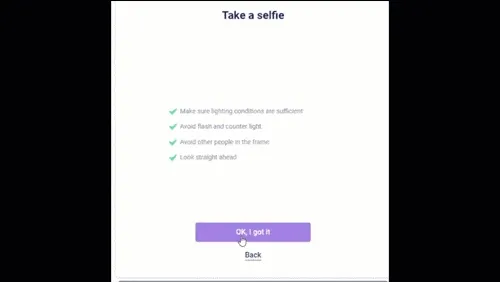 Deepfake Offensive Toolkit bypassing a liveness check for identity verification